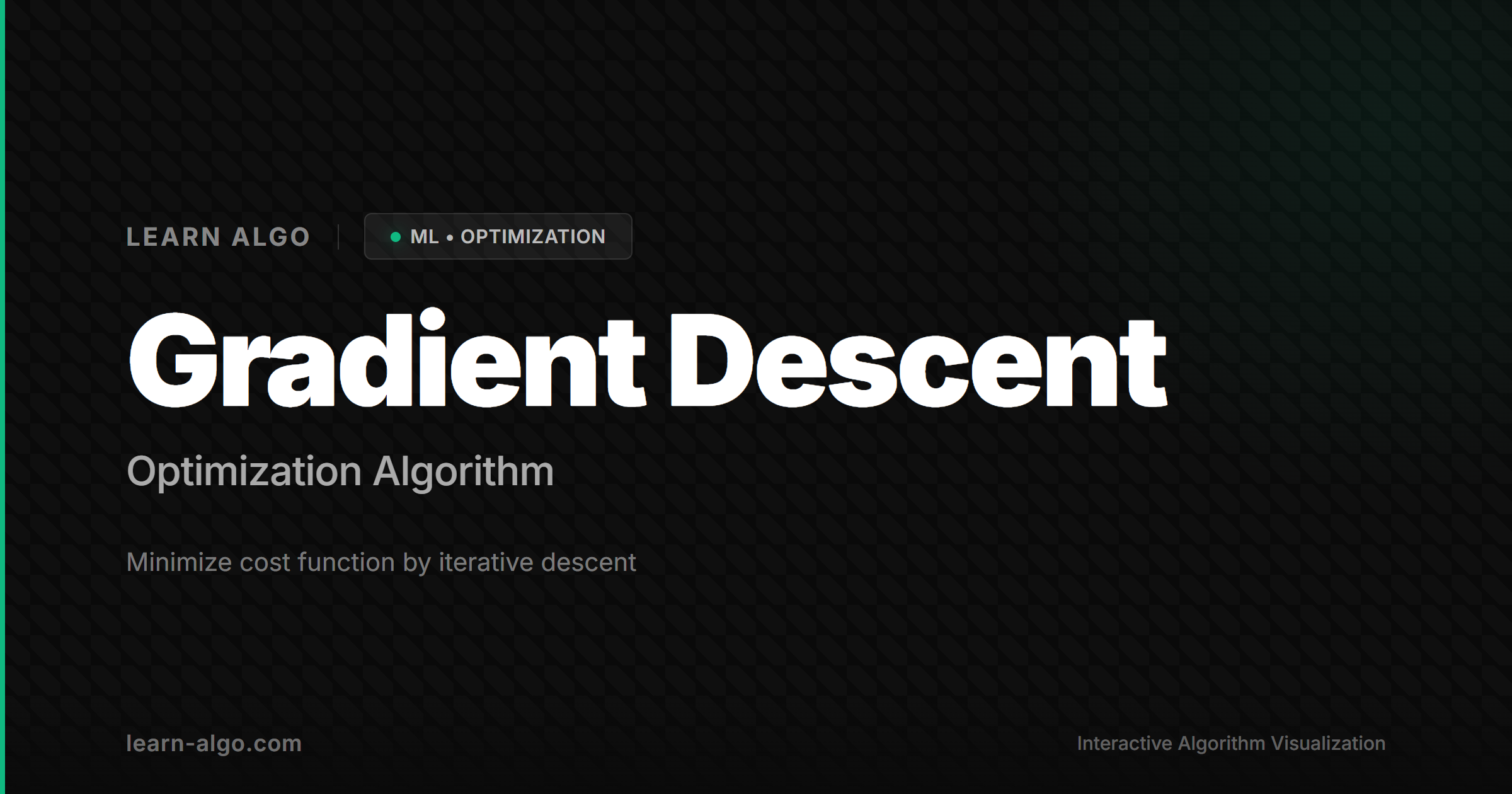 Gradient Descent Optimization Algorithm - Learning Rate & Momentum ...